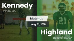 Matchup: Kennedy vs. Highland  2018