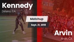 Matchup: Kennedy vs. Arvin  2018