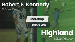 Matchup: Kennedy vs. Highland  2019