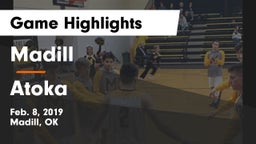 Madill  vs Atoka  Game Highlights - Feb. 8, 2019