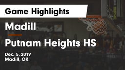 Madill  vs Putnam Heights HS Game Highlights - Dec. 5, 2019