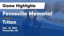 Pennsville Memorial  vs Triton  Game Highlights - Feb. 18, 2022