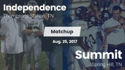Matchup: Independence High vs. Summit  2017