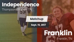 Matchup: Independence High vs. Franklin  2017