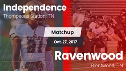 Matchup: Independence High vs. Ravenwood  2017