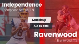Matchup: Independence High vs. Ravenwood  2018