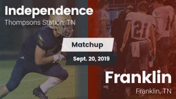 Matchup: Independence High vs. Franklin  2019