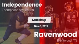 Matchup: Independence High vs. Ravenwood  2019