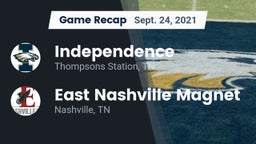 Recap: Independence  vs. East Nashville Magnet 2021