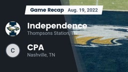 Recap: Independence  vs. CPA 2022