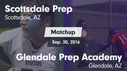 Matchup: Scottsdale Prep vs. Glendale Prep Academy  2016