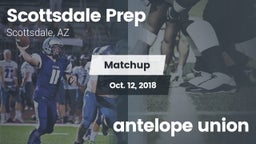 Matchup: Scottsdale Prep vs. antelope union 2018