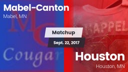 Matchup: Mabel-Canton vs. Houston  2017