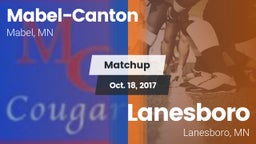Matchup: Mabel-Canton vs. Lanesboro  2017