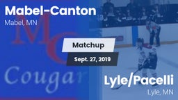 Matchup: Mabel-Canton vs. Lyle/Pacelli  2019