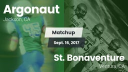 Matchup: Argonaut vs. St. Bonaventure  2017