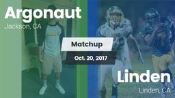 Matchup: Argonaut vs. Linden  2017