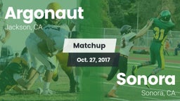 Matchup: Argonaut vs. Sonora  2017