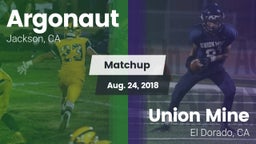Matchup: Argonaut vs. Union Mine  2018