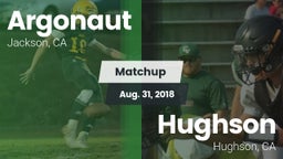 Matchup: Argonaut vs. Hughson  2018