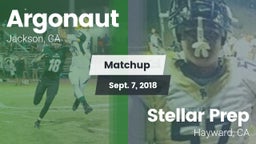 Matchup: Argonaut vs. Stellar Prep  2018
