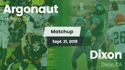 Matchup: Argonaut vs. Dixon  2018