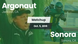 Matchup: Argonaut vs. Sonora  2018