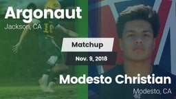 Matchup: Argonaut vs. Modesto Christian  2018
