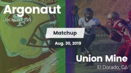 Matchup: Argonaut vs. Union Mine  2019