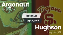 Matchup: Argonaut vs. Hughson  2019