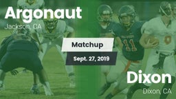 Matchup: Argonaut vs. Dixon  2019