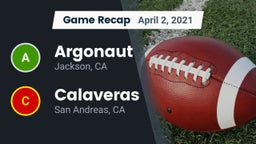 Recap: Argonaut  vs. Calaveras  2021