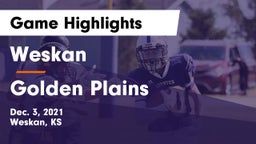 Weskan  vs Golden Plains  Game Highlights - Dec. 3, 2021