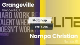 Matchup: Grangeville vs. Nampa Christian  2016