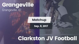 Matchup: Grangeville vs. Clarkston JV Football 2017