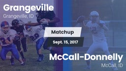 Matchup: Grangeville vs. McCall-Donnelly  2017