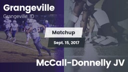 Matchup: Grangeville vs. McCall-Donnelly JV 2017