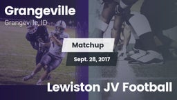 Matchup: Grangeville vs. Lewiston JV Football 2017