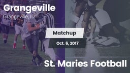 Matchup: Grangeville vs. St. Maries  Football 2017
