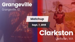 Matchup: Grangeville vs. Clarkston  2018