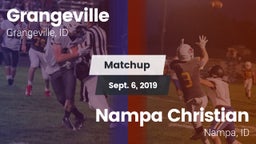 Matchup: Grangeville vs. Nampa Christian  2019