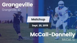 Matchup: Grangeville vs. McCall-Donnelly  2019