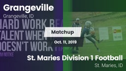 Matchup: Grangeville vs. St. Maries Division 1 Football 2019