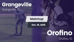 Matchup: Grangeville vs. Orofino  2019