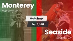 Matchup: Monterey vs. Seaside  2017