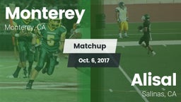 Matchup: Monterey vs. Alisal  2017