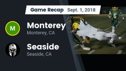 Recap: Monterey  vs. Seaside  2018