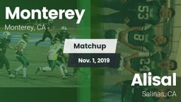 Matchup: Monterey vs. Alisal  2019