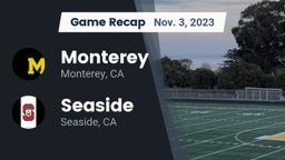 Recap: Monterey  vs. Seaside  2023