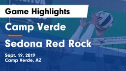 Camp Verde  vs Sedona Red Rock  Game Highlights - Sept. 19, 2019